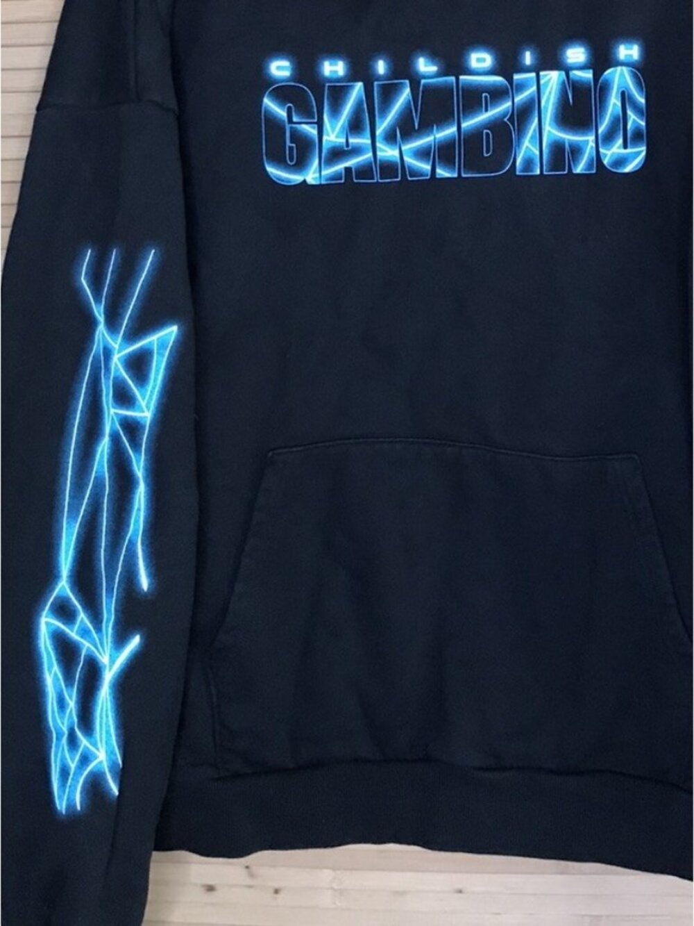 Mens Childish Gambino The New World Tour Hoodie Sweatshirt Double Sided XXXL 3XL - Picture 2 of 5